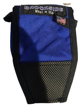 Brookside Cycling Accessories Saddle Bag USA Blue Durable Cannondale Clip NWT
